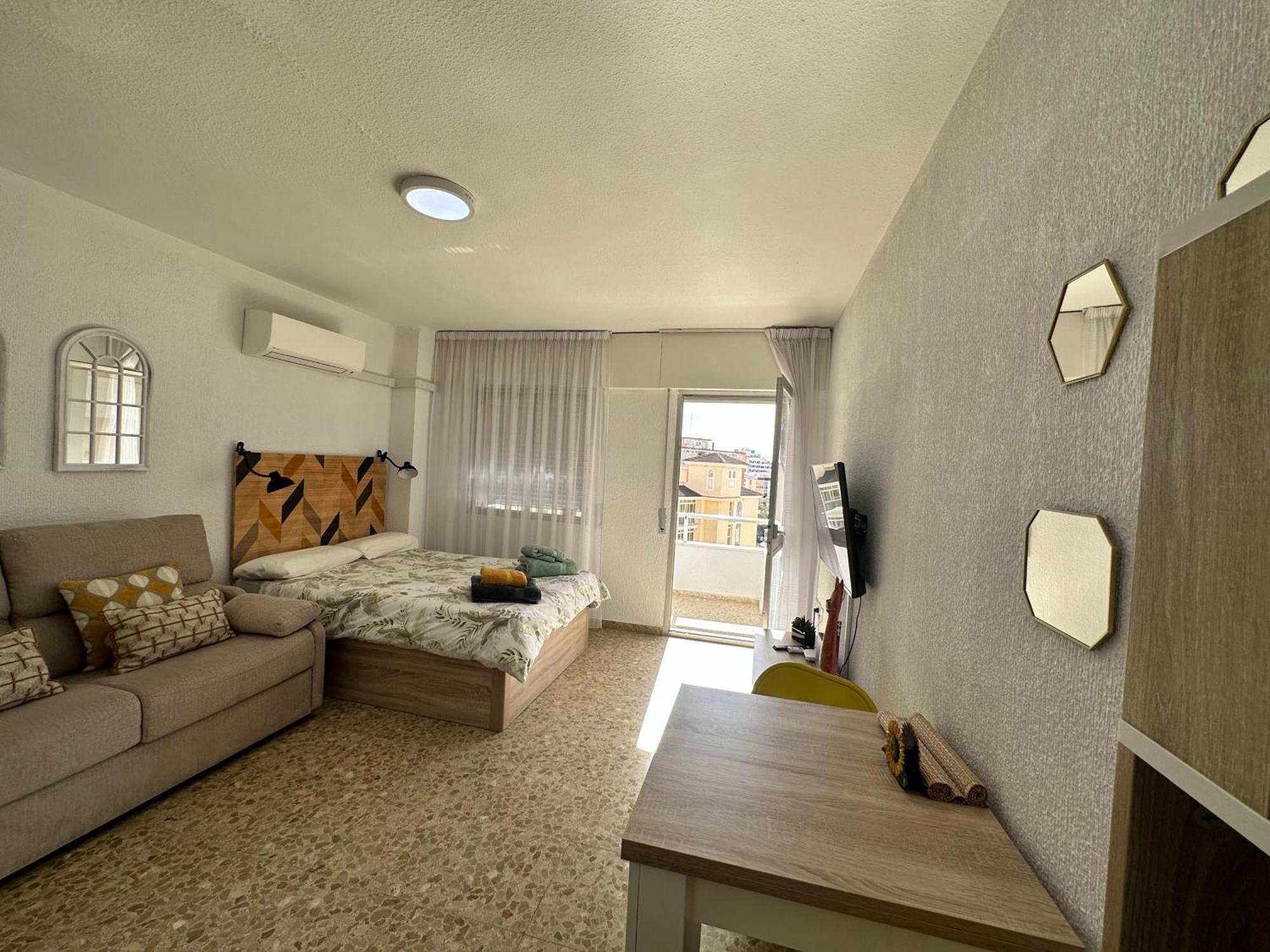 Appartement Ver5 - Terraza Con Vistas Al Mar, Wifi, Smart Tv, Piscina, Playa, Centro *